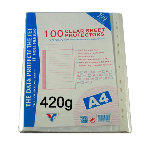 Bìa lỗ (Xấp 100 cái) 420g