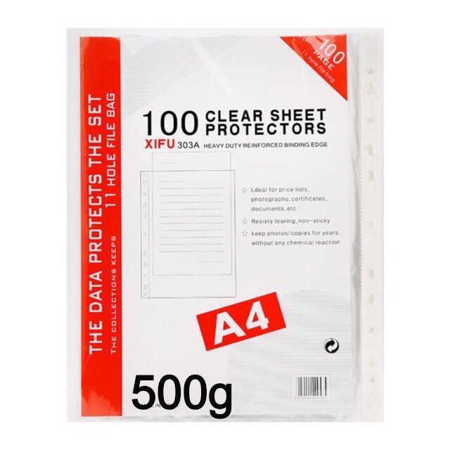 Bìa lỗ (Xấp 100 cái) 500g-1