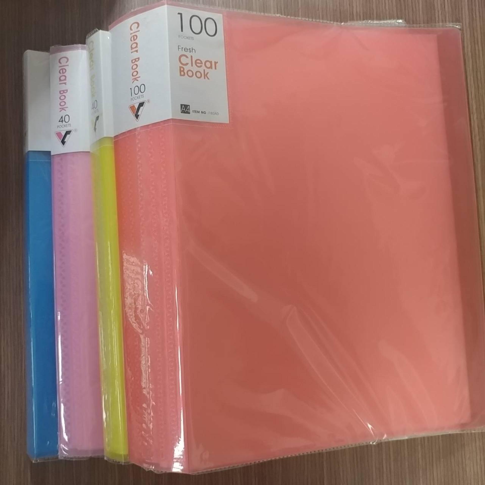 Bìa nhựa 100 lá Ngũ Sắc