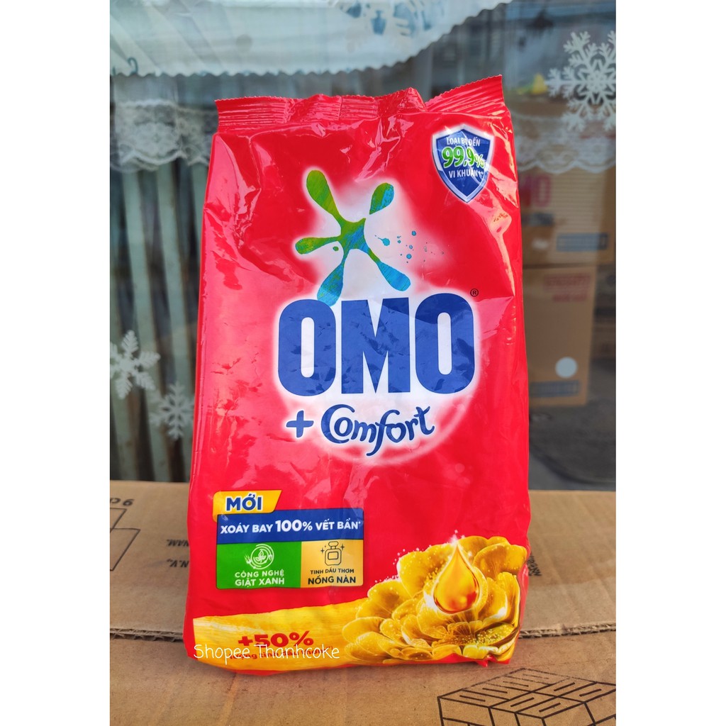 Bột giặt Omo 700g hương comfor tinh dầu thơm-1