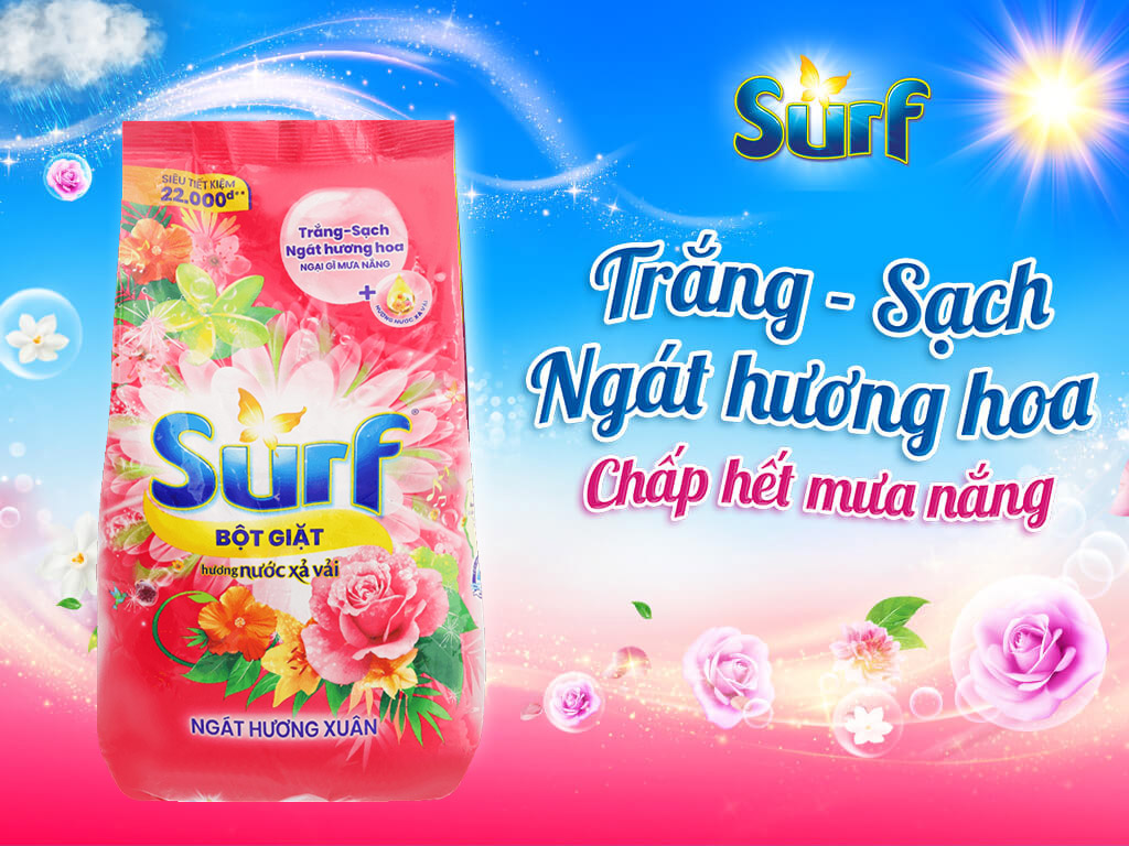 Bột giặt Suft ngát hương xuân 5.5kg