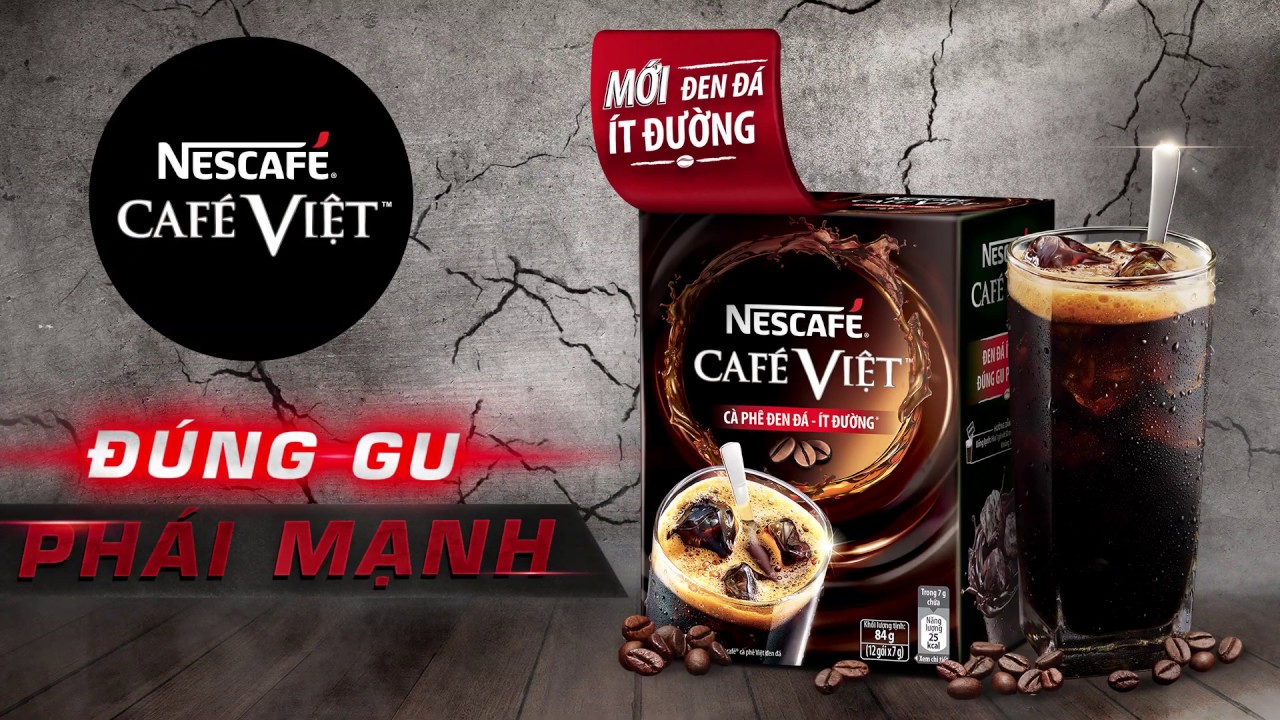 Cafe NESCAFÉ Café Việt - Cà Phê Đen Đá-1