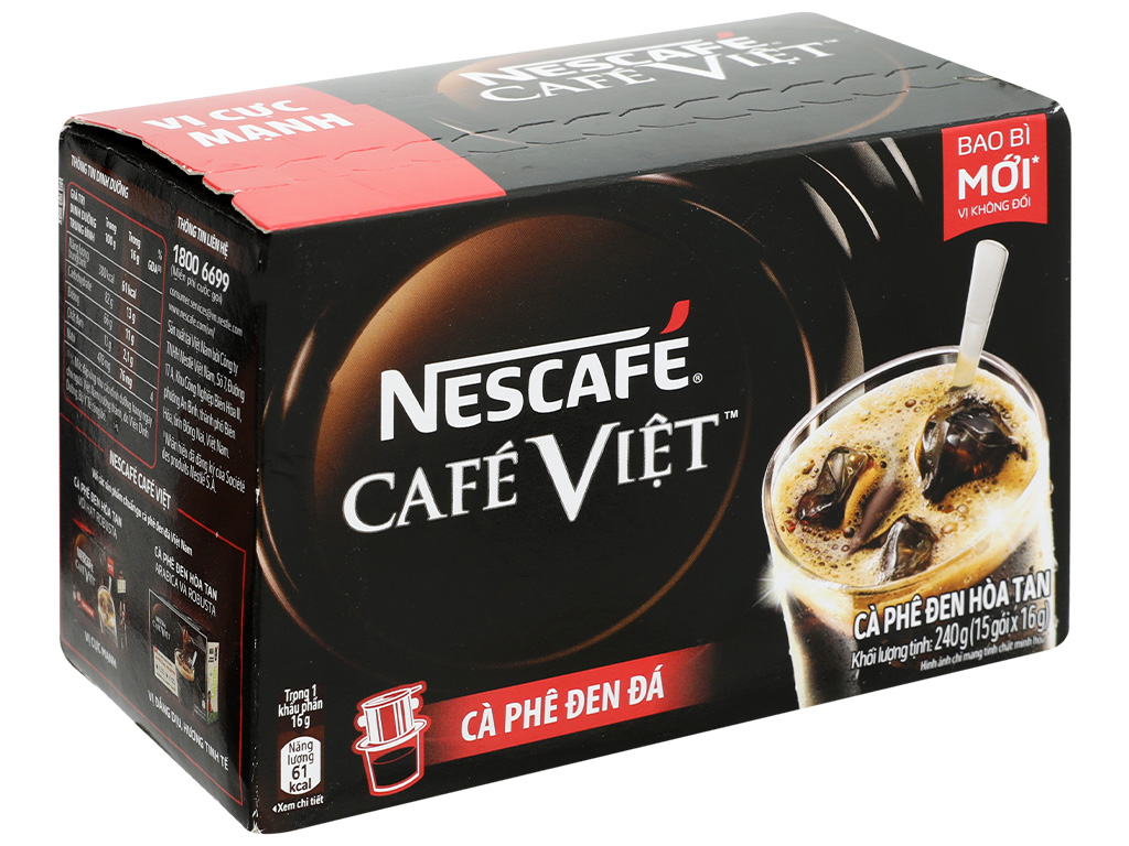 Cafe NESCAFÉ Café Việt - Cà Phê Đen Đá