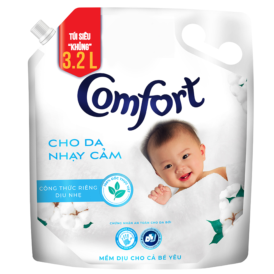 Comfor đậm đặc cho da nhạy cảm 3,2kg