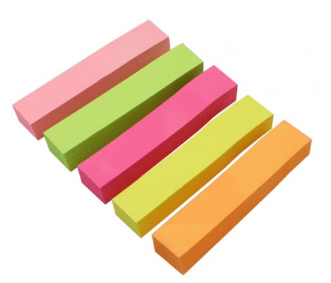 Note giấy 5 màu dạ quang-1