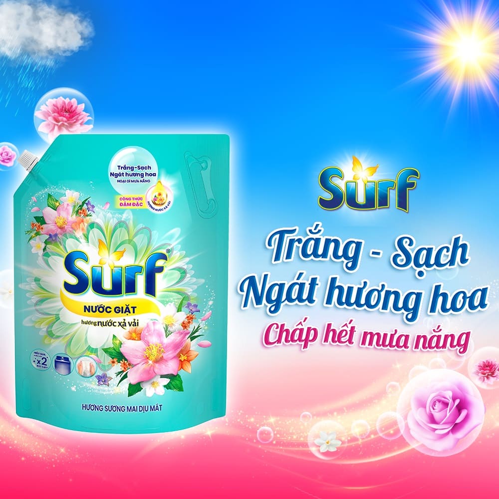 Nước giặt Suft dịu mát 3.3kg-1
