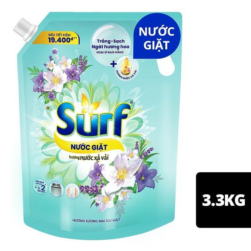 Nước giặt Suft dịu mát 3.3kg
