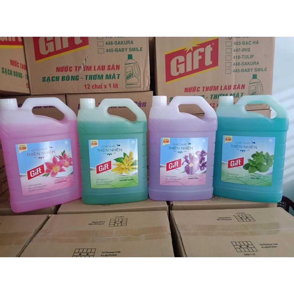 Nước lau sàn Gift can 3.8kg-1