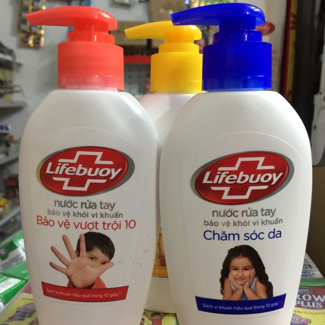 Nước rửa tay Lifebuoy 180ml-1