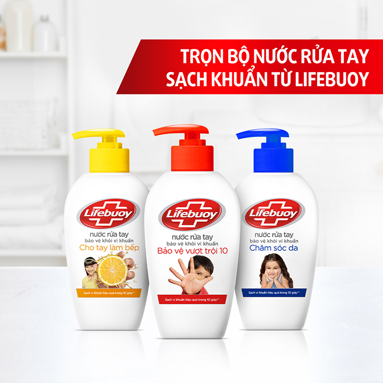 Nước rửa tay Lifebuoy 450ml