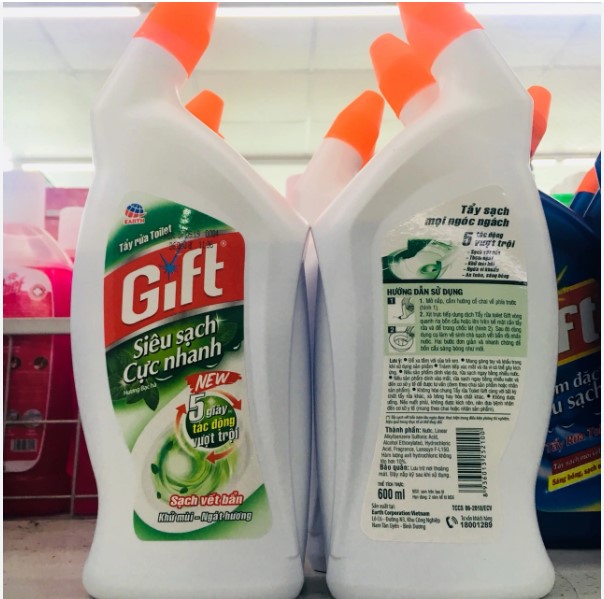Nước tẩy toilet Gift Bạc hà
