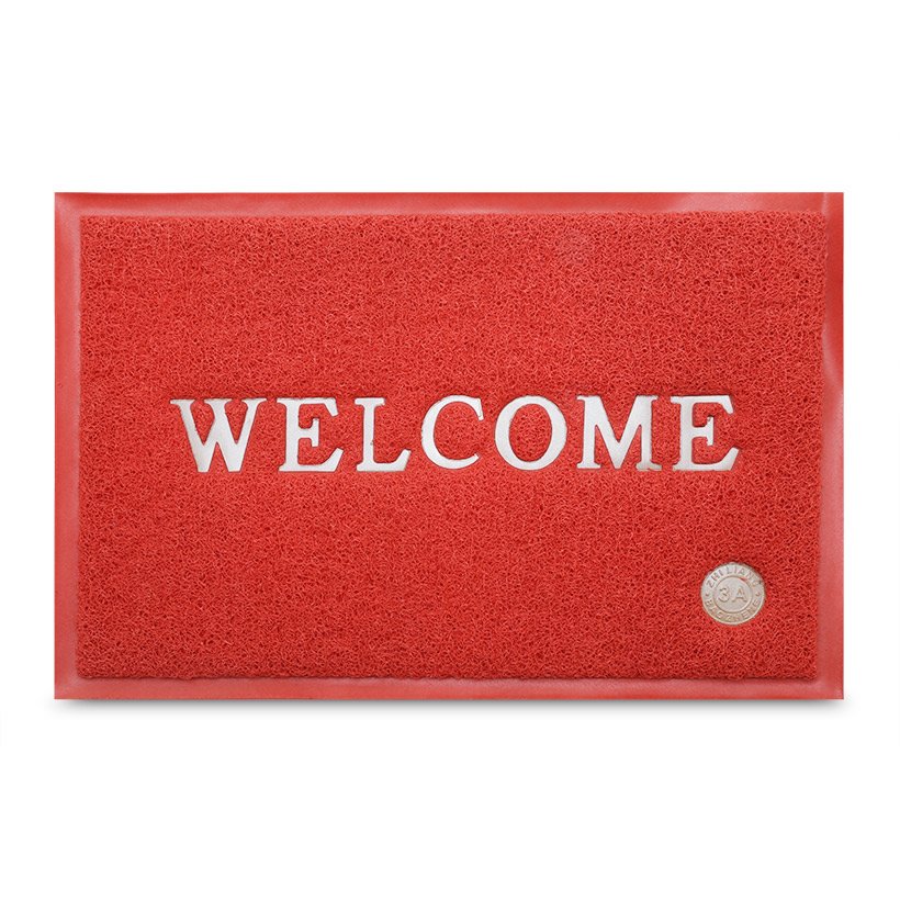 Thảm nhựa lau chân Welcome 50x70cm-1