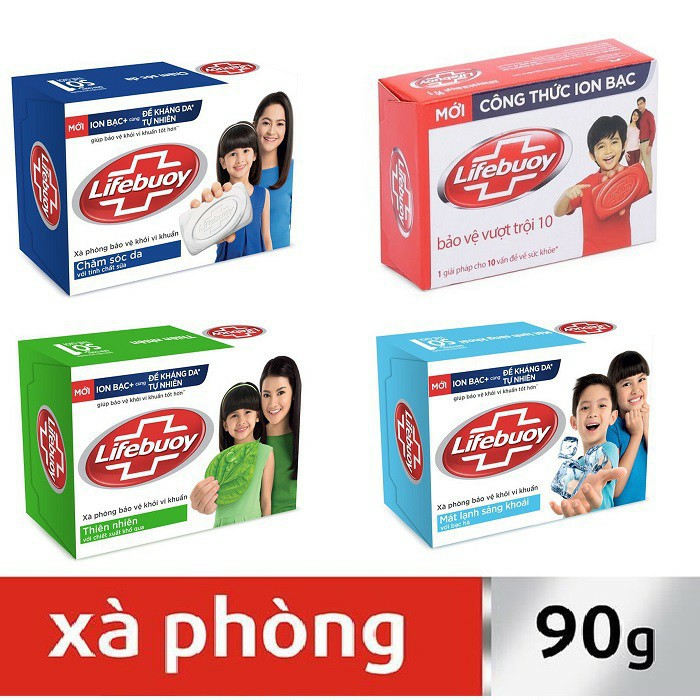 Xà bông cục Lifebouy 100g
