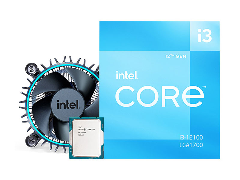 CPU CORE I3 12100 BOX CHÍNH HÃNG VAT