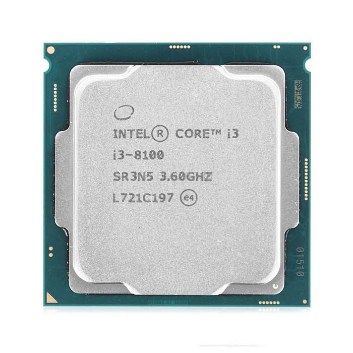 CPU CORE I3 8100 Socket 1151 Tray