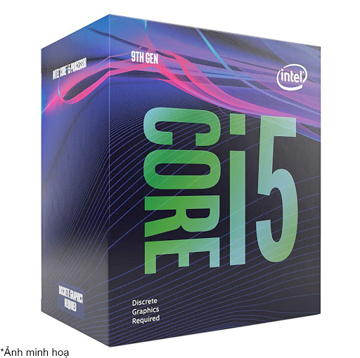 CPU Intel I5 9400F Box Chính Hãng Viễn Sơn (dùng card rời)