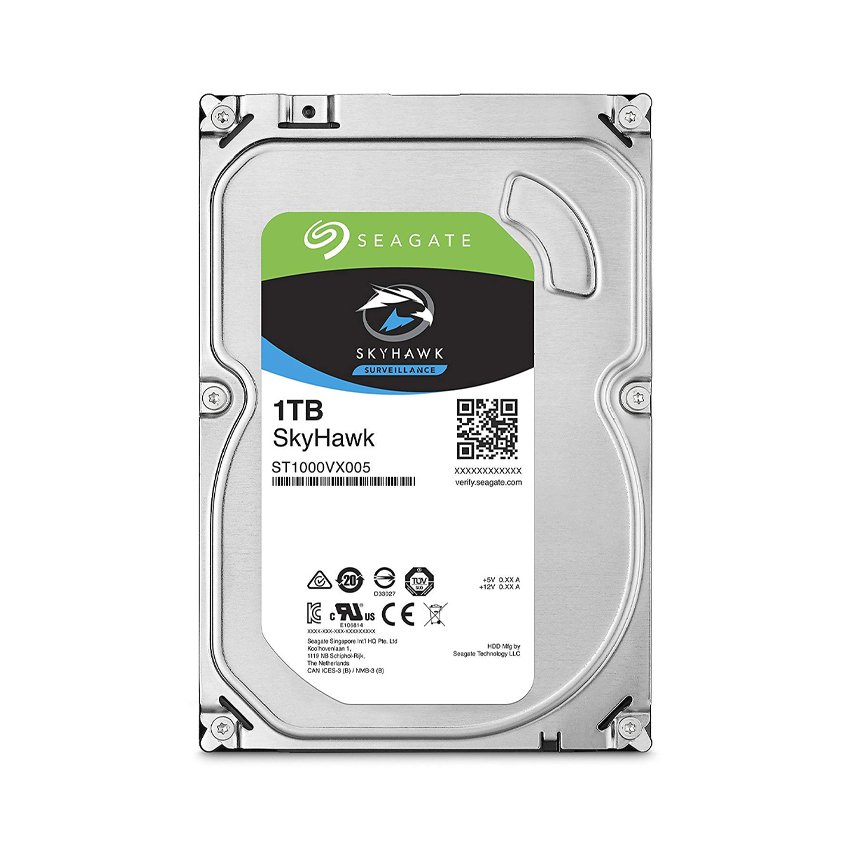 HDD SEAGATE SKYHAWK 1TB CHÍNH HÃNG VAT