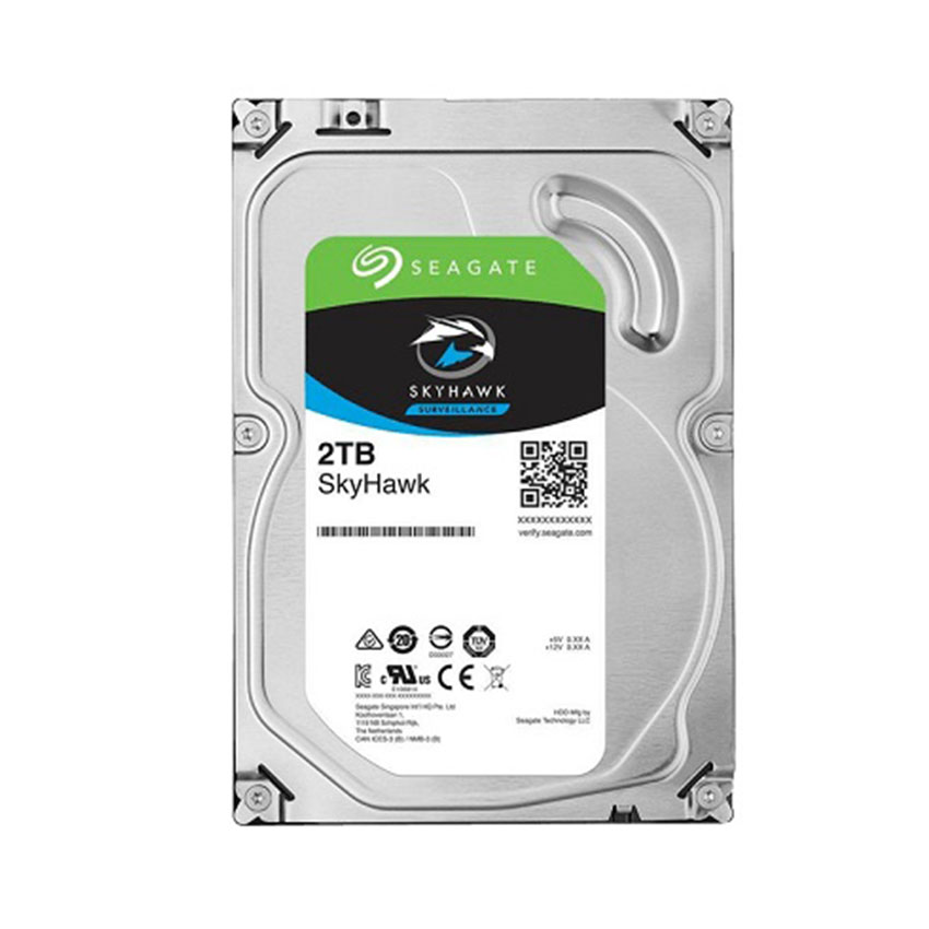 HDD SEAGATE SKYHAWK 2TB CHÍNH HÃNG VAT