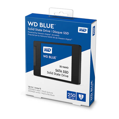 SSD WESTERN BLUE 250GB 2.5 SATA3 CHÍNH HÃNG VAT