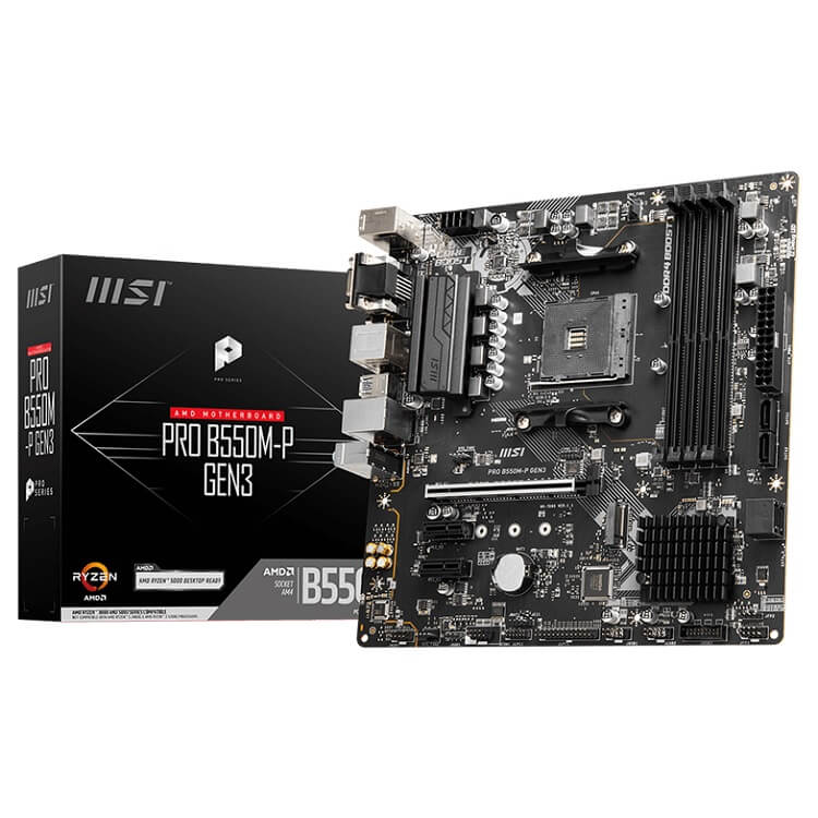 Mainboard MSI B550M-P GEN 3 (4 KHE RAM) VAT