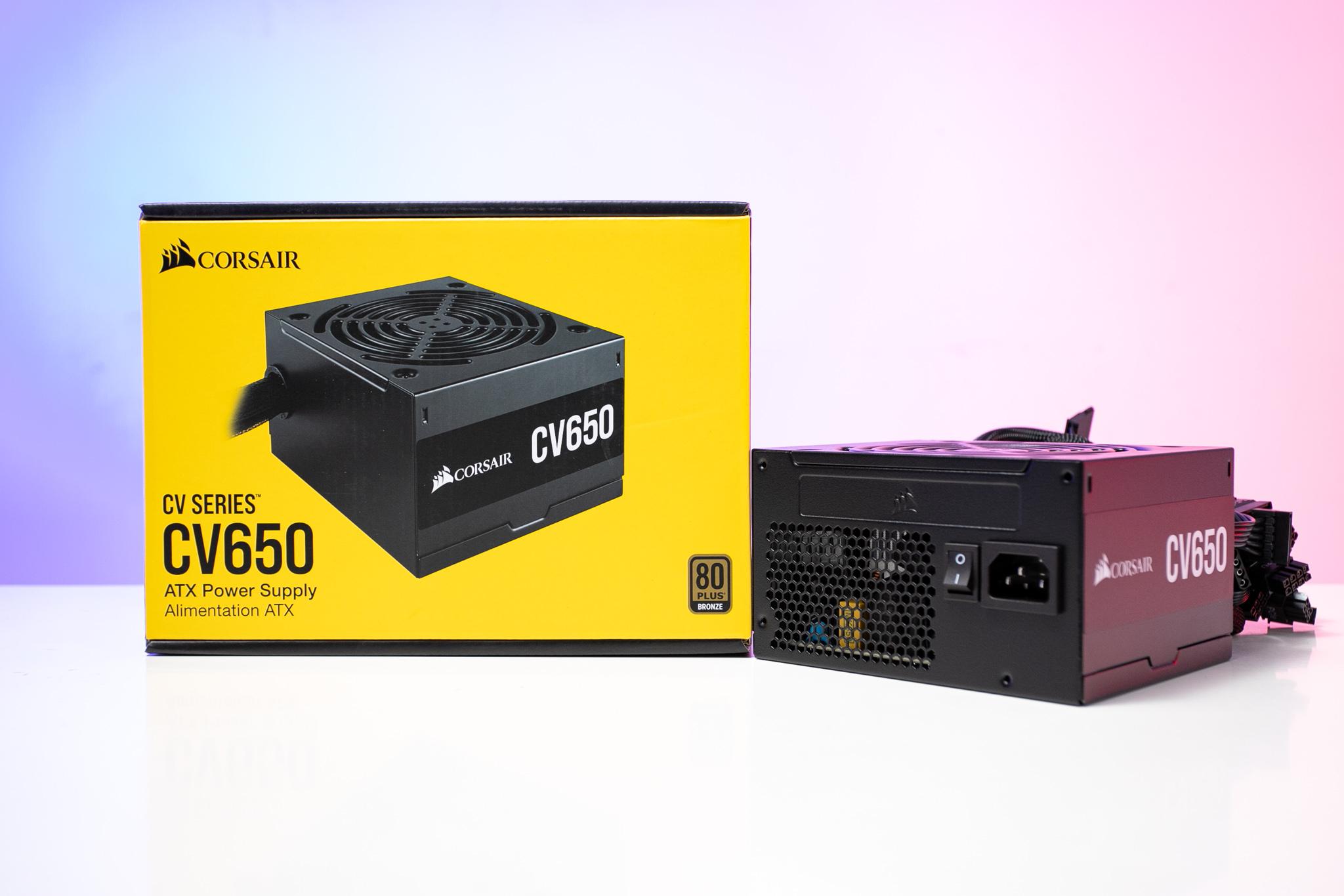 Nguồn Corsair 650W 80Plus Bronze CV650 VAT