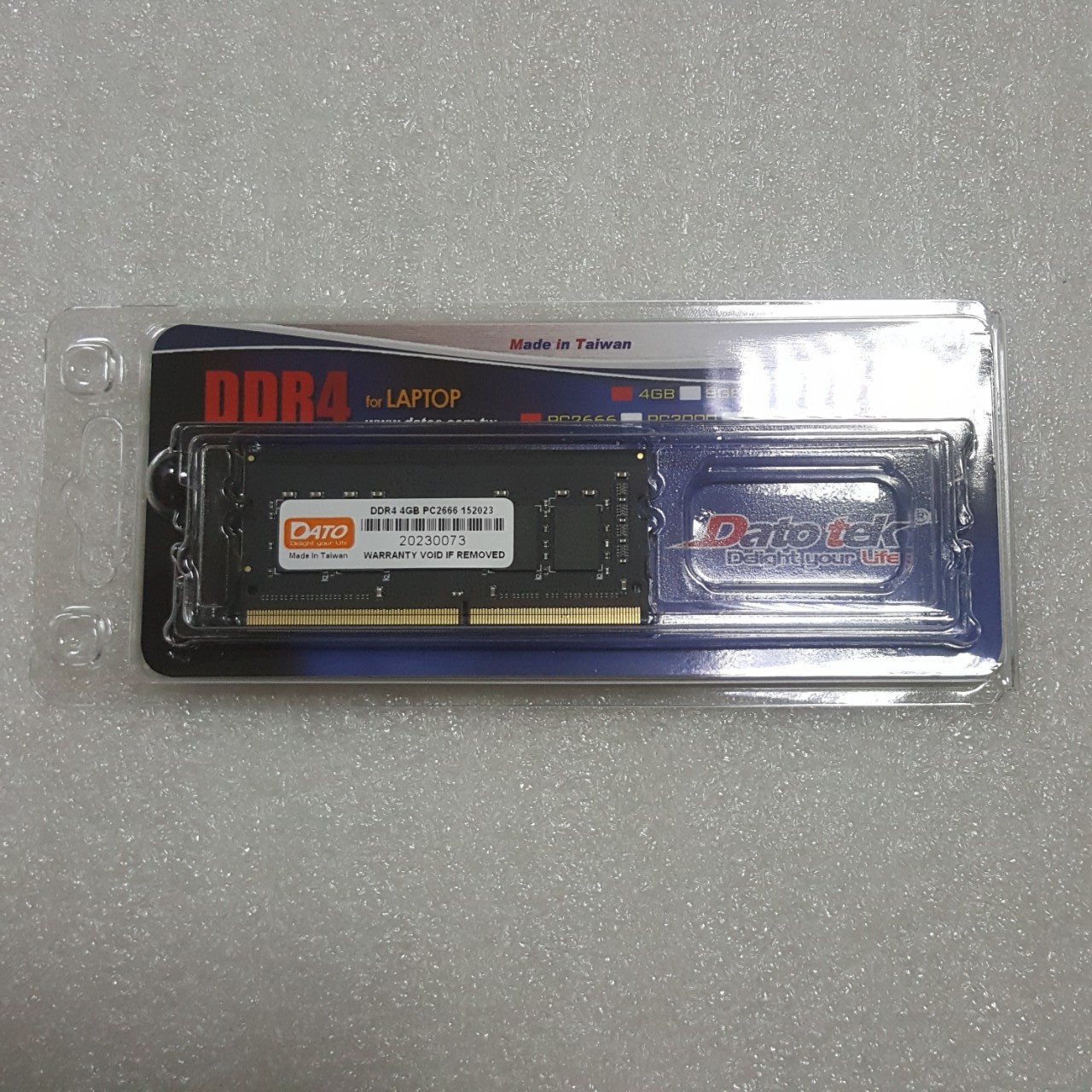 RAM LAPTOP DR4 4GB-2666 DATO VAT